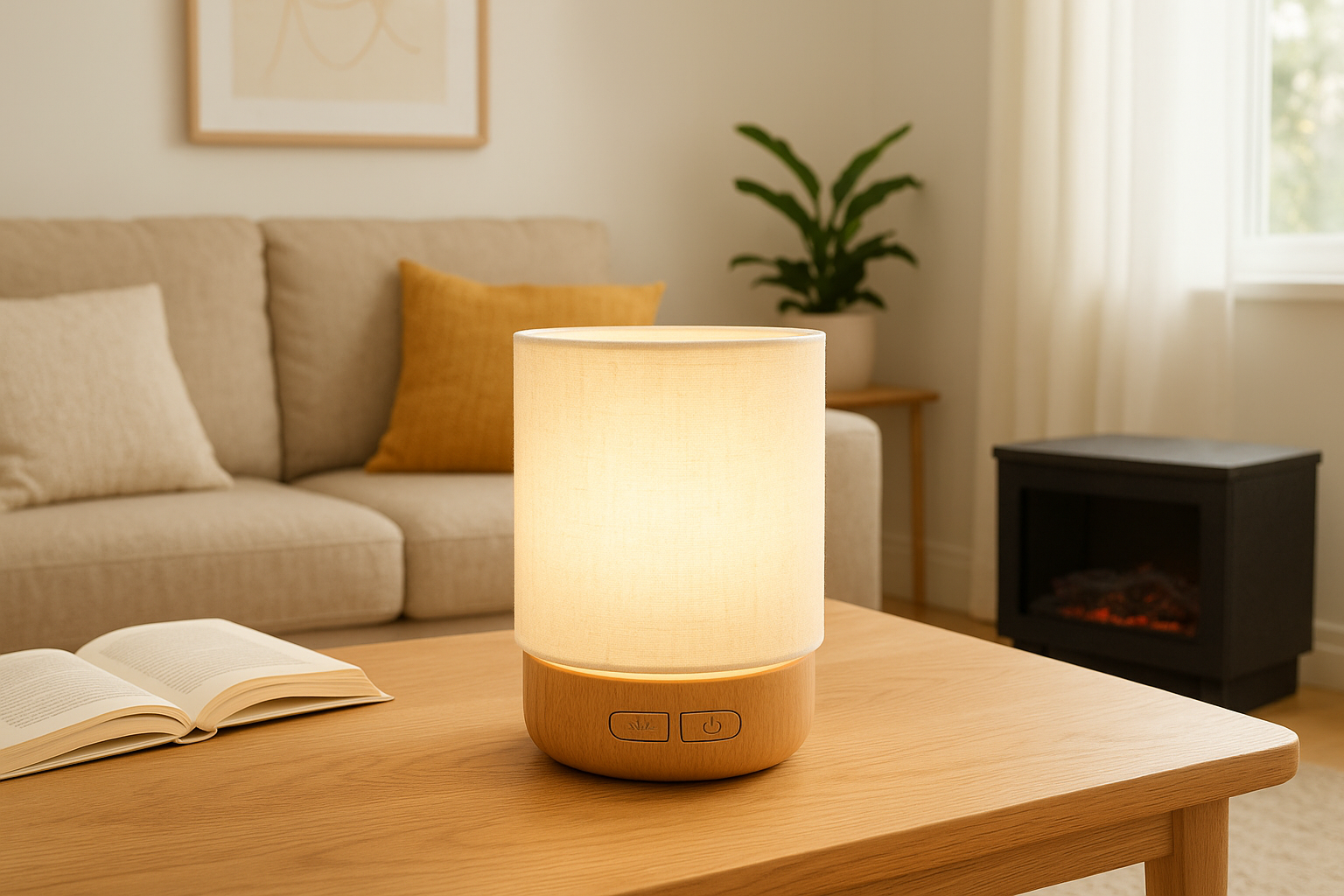 Essential Oil Diffuser Night Lamp