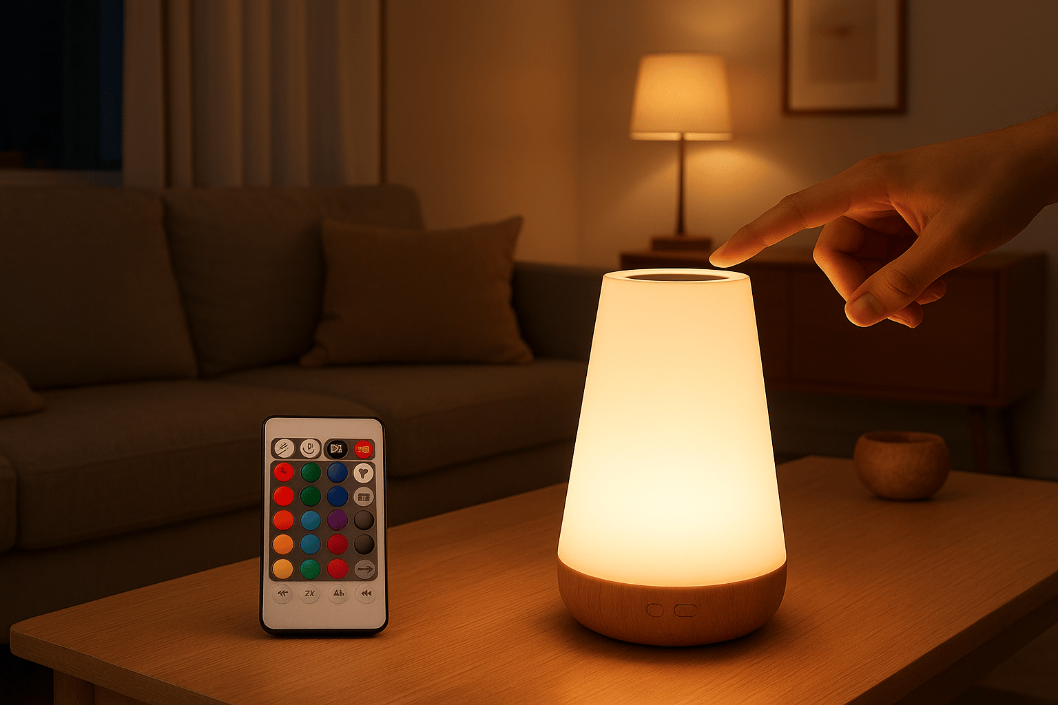 13 Color Changing Rechargeable Night Light
