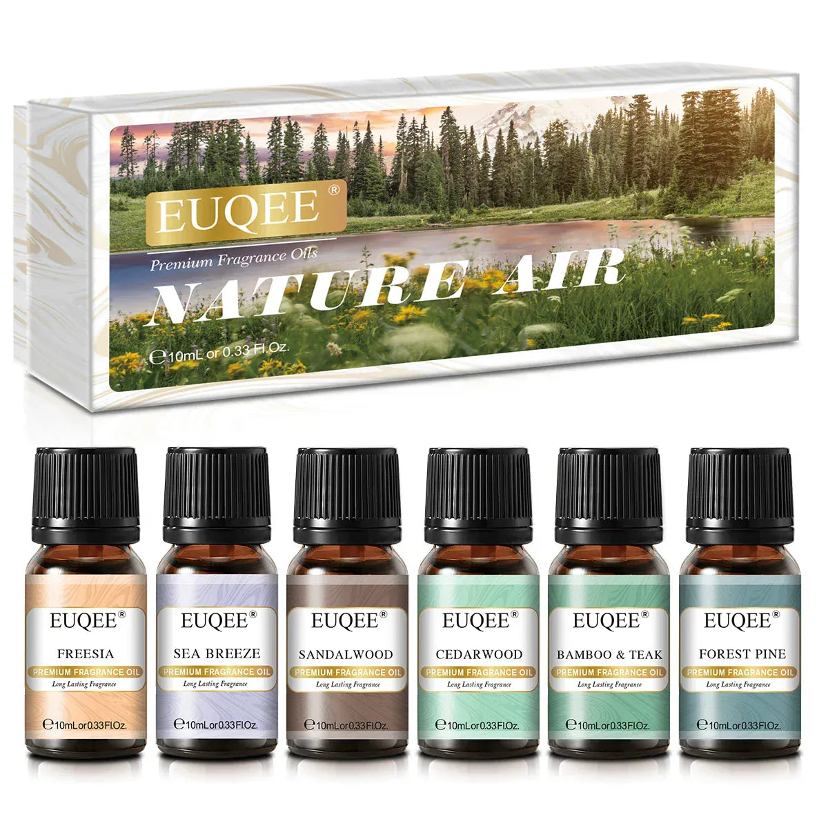 6 Piece Aromatherapy Essential Oils Set