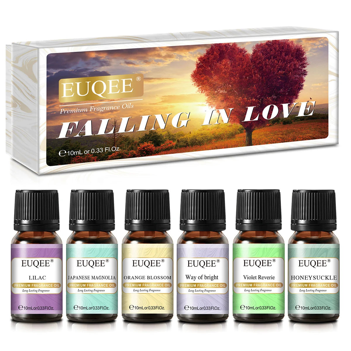 6 Piece Aromatherapy Essential Oils Set