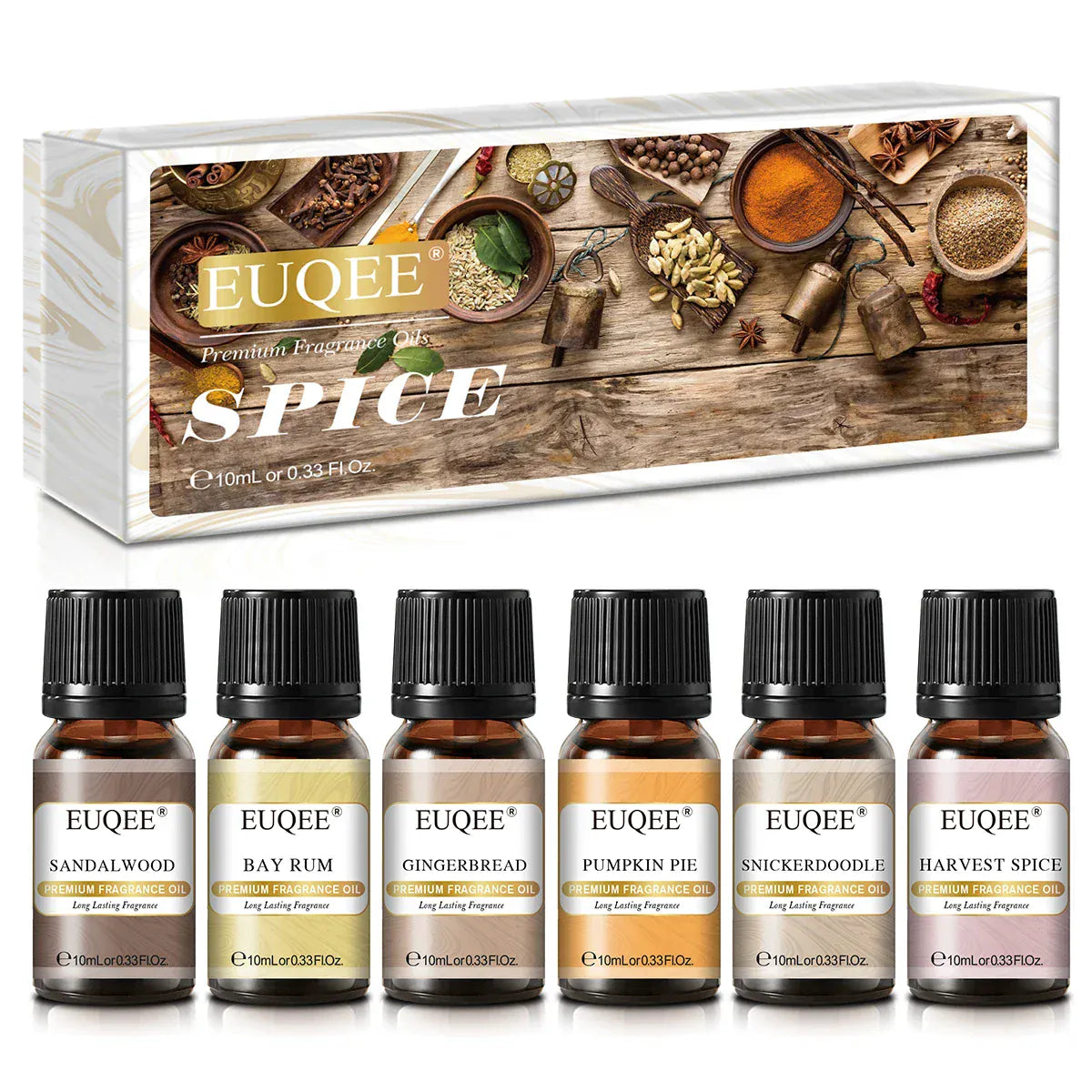 6 Piece Aromatherapy Essential Oils Set