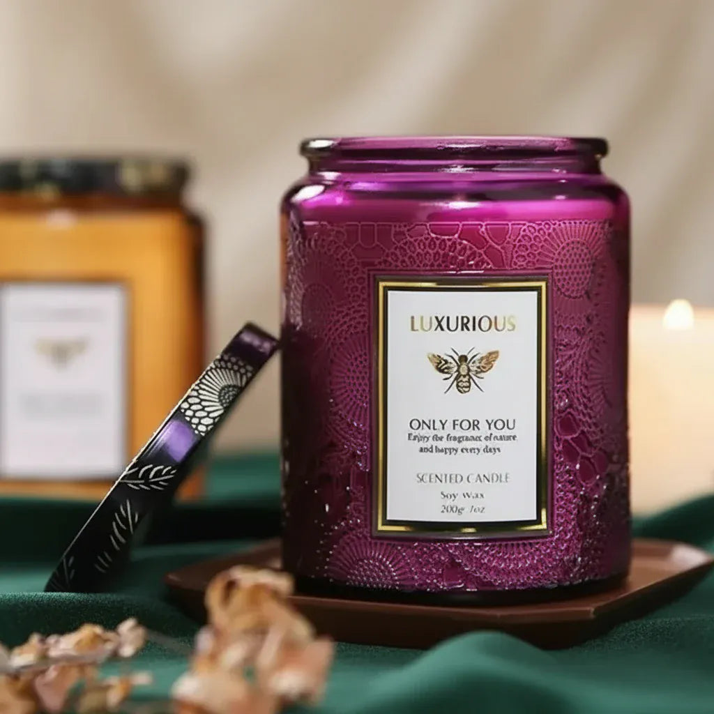 Smokeless Scented Soy Wax Candles