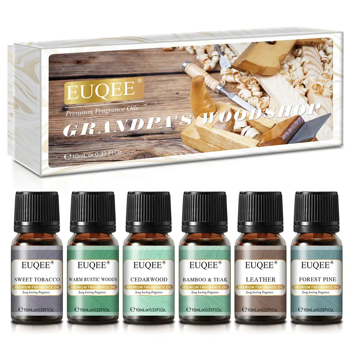 6 Piece Aromatherapy Essential Oils Set