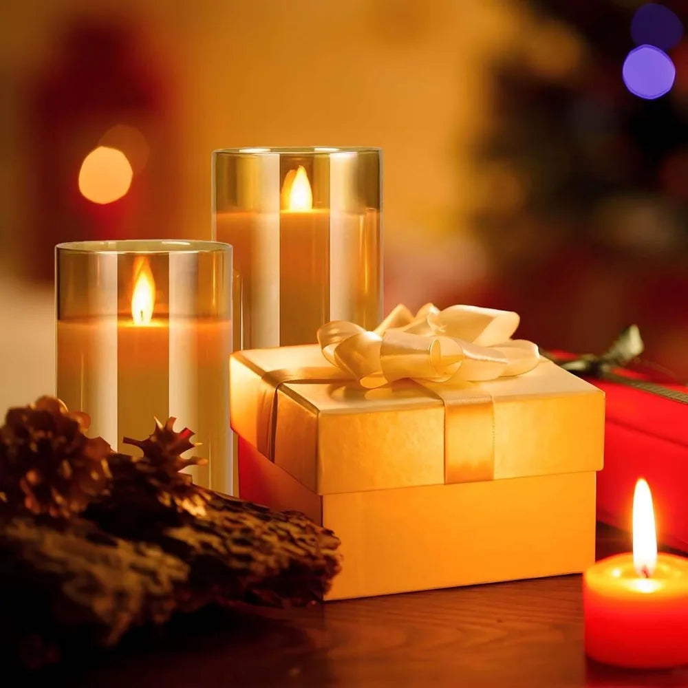 LED Flameless Candle Set with Remote