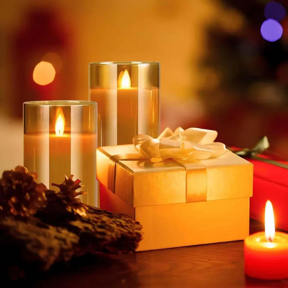 LED Flameless Candle Set with Remote