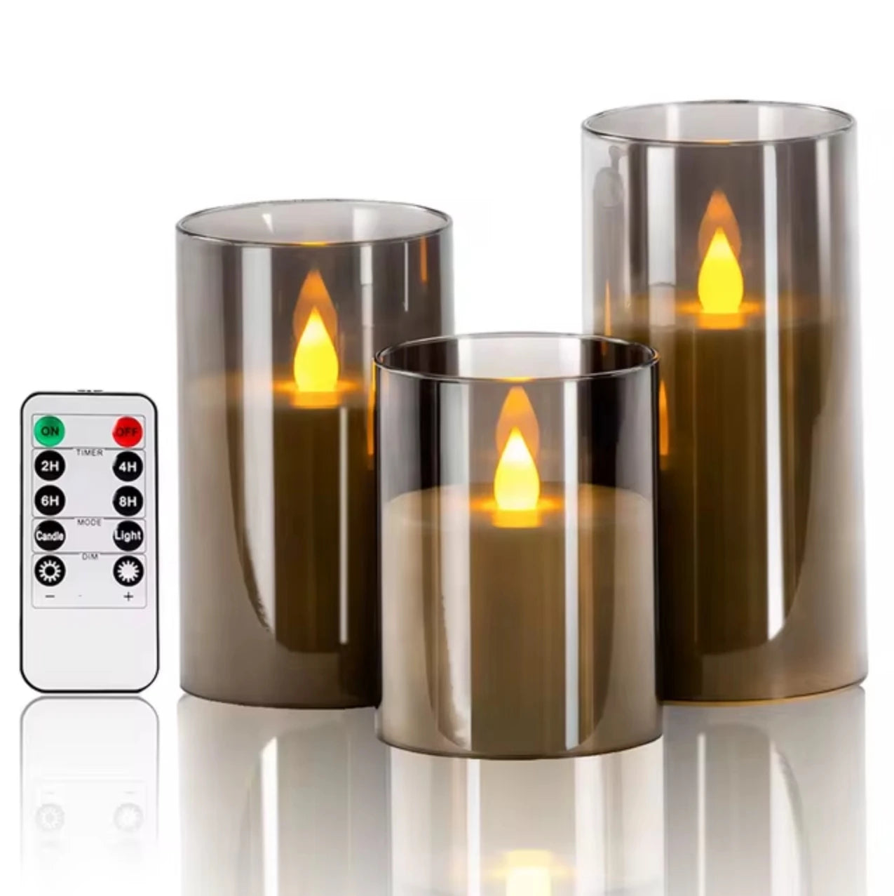 LED Flameless Candle Set with Remote