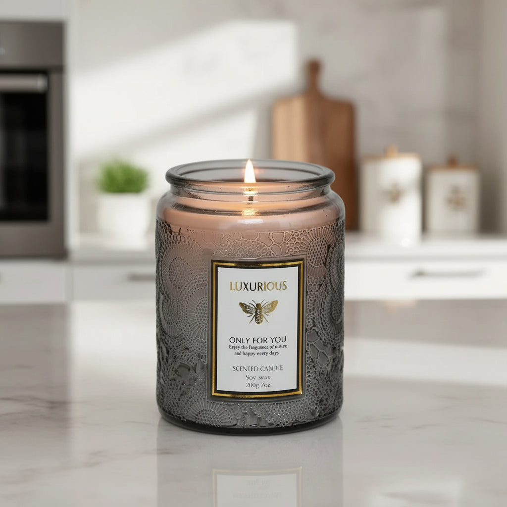 Smokeless Scented Soy Wax Candles