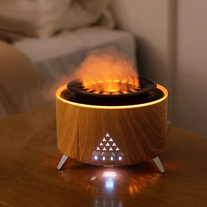 Volcano Flame Air Humidifier with Bluetooth Speaker