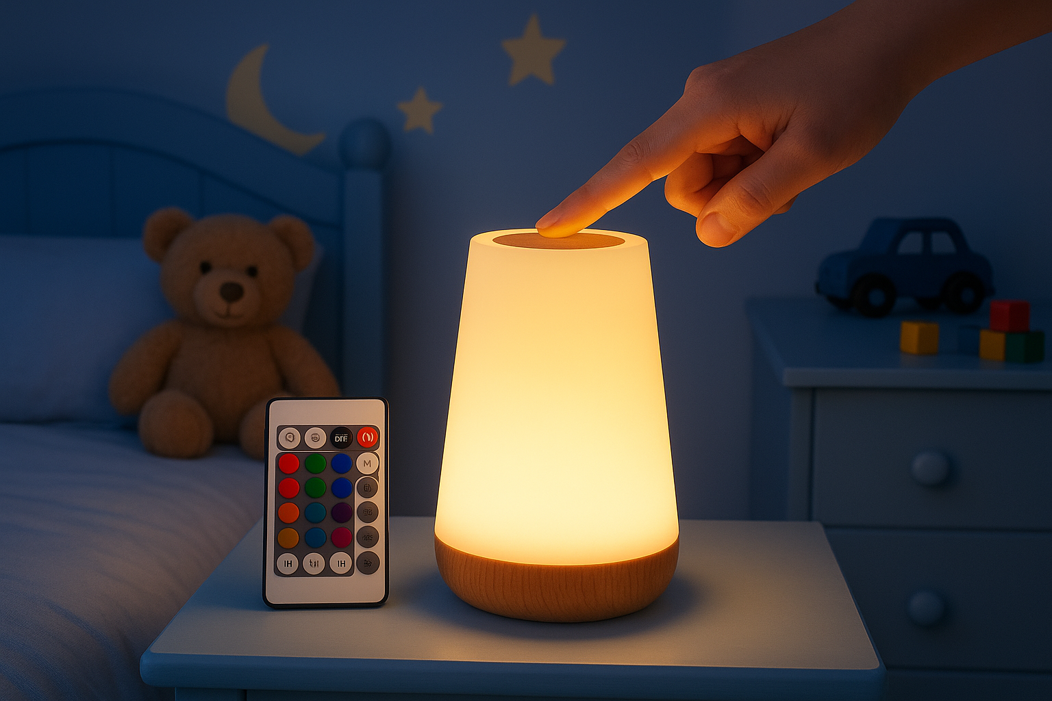 13 Color Changing Rechargeable Night Light