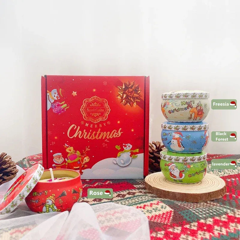 4 Pack Scented Candle Gift Set