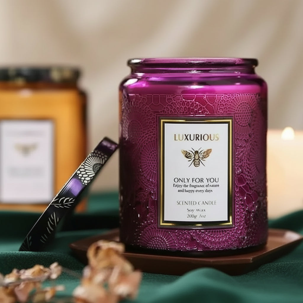 Smokeless Scented Soy Wax Candles